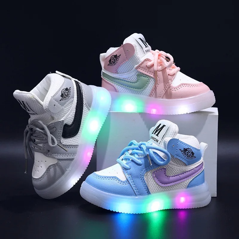 Basket lumineuse fille nike on sale